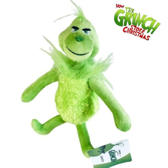 Dr. Seuss' The Grinch 11" Plush Doll - NWT 🎁 - Picture 2 of 12